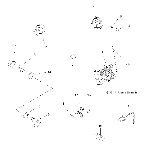 ELECTRICAL, SWITCHES, SENSORS and ECM - A10LH46AX/AZ (49ATVSWITCHES08SP400)