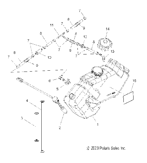 ENGINE, OIL BOTTLE - S10PU6KSL/KEL (49SNOWOILBOTTLE10600WIDE)