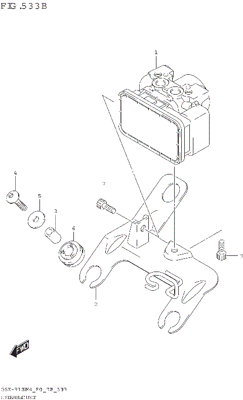 HYDRAULIC UNIT (GSX-R1000RA,GSX-R1000RZA)