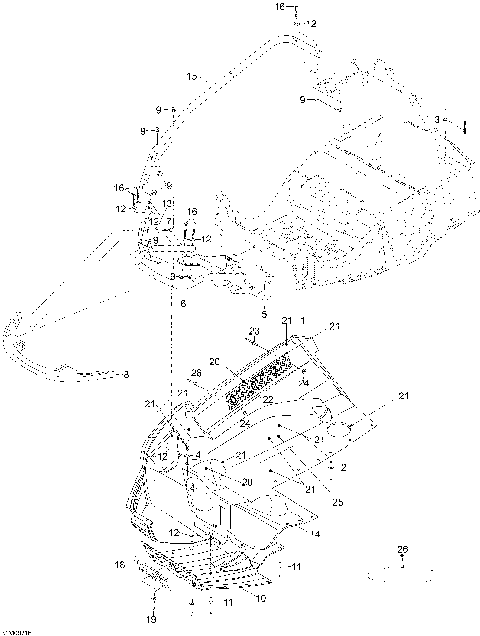 09- Bottom Pan 600HO SDI