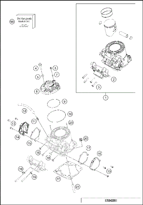 CYLINDER, CYLINDER HEAD