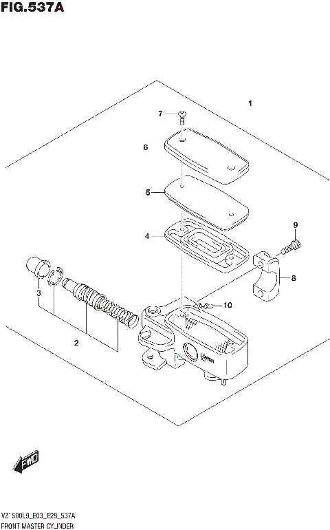 FRONT MASTER CYLINDER