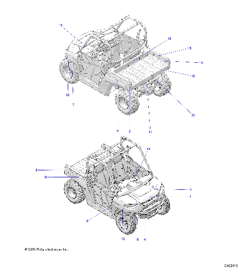 BODY, DECALS - A20HZB15N1/N2 (C102115)