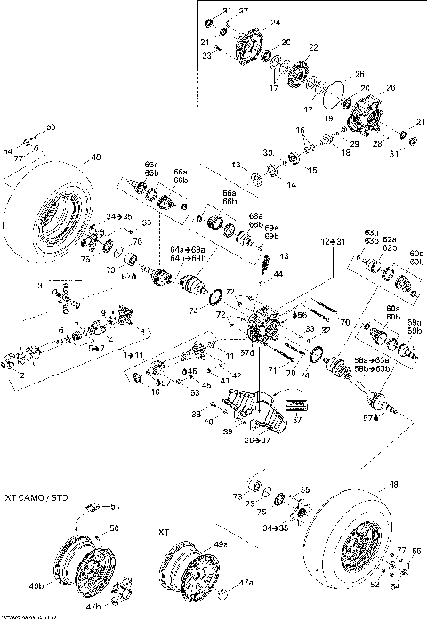 08- Drive System, Rear STD
