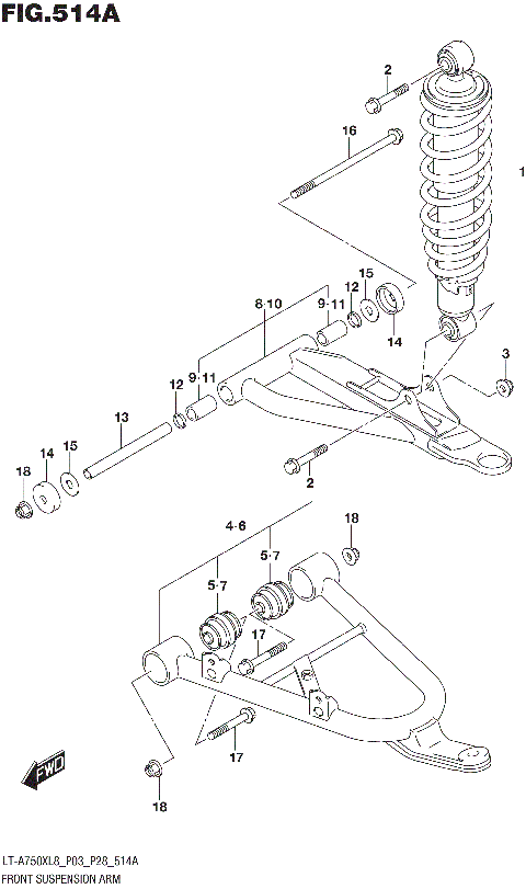 FRONT SUSPENSION ARM