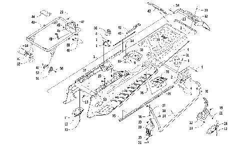 TUNNEL AND REAR RACK ASSEMBLY [106421]