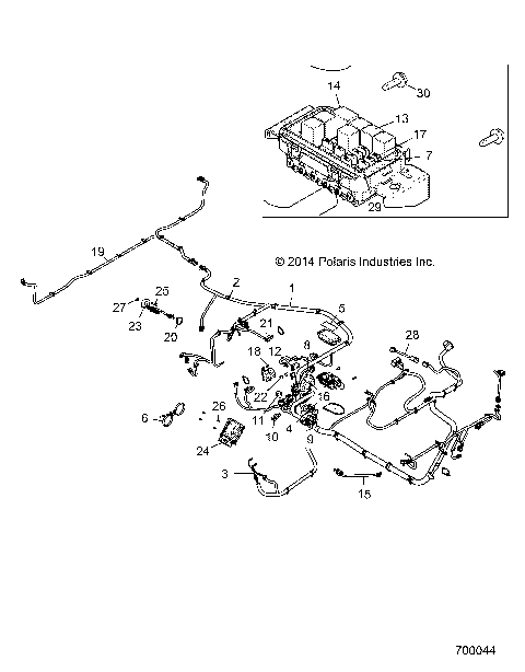 ELECTRICAL, HARNESS - R16B1PD1AA (700044)