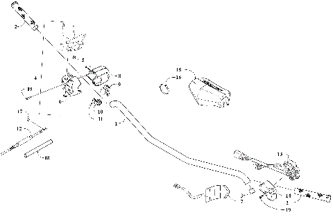 HANDLEBAR AND CONTROLS [110563]