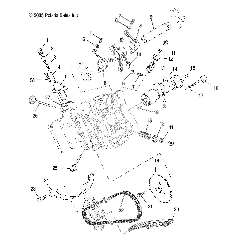 ENGINE, INTAKE and EXHAUST - A07MH46AA/AZ (4999200059920005D09)