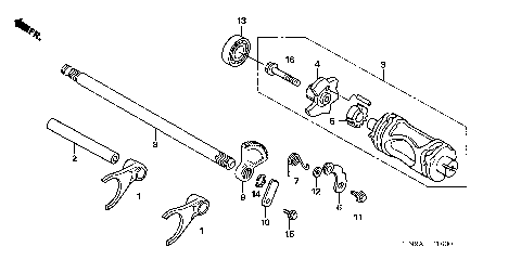 GEARSHIFT FORK@GEARSHIFT