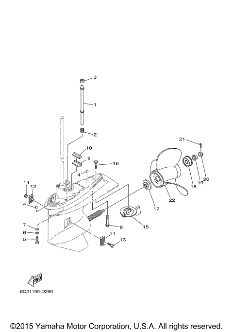 LOWER CASING DRIVE 2