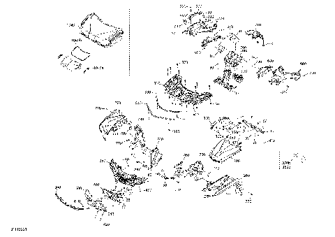 09- Body And Accessories 6X6 - 650 EFI - North america  -  Front
