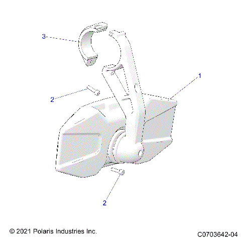 ACCESSORY, MIRROR- Z22NAS99CZ (C0703642-04)
