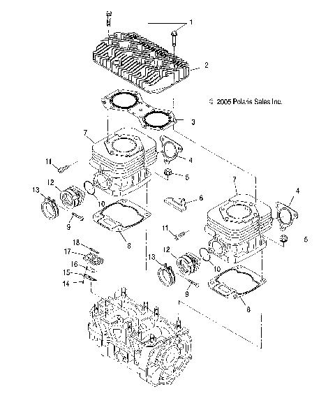 ENGINE, CYLINDER - S07NJ5BS/BE (4997279727C06)