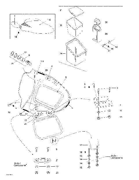 09- Front Storage Compartment