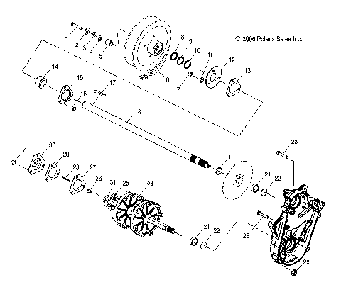 DRIVE TRAIN - S07NT5BS/BSA/BE/BEA (49SNOWDRIVETRAINSUPER)