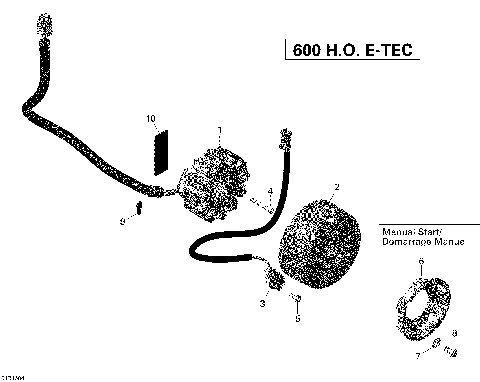 03- Magneto - 600HO E-TEC