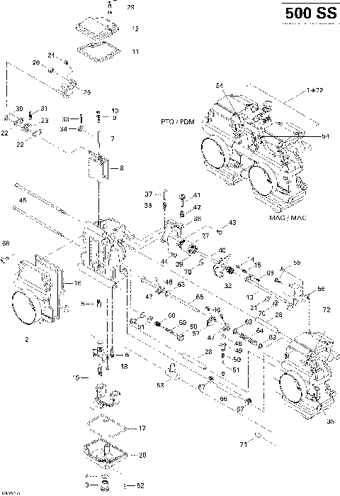 02- Carburetor 500SS