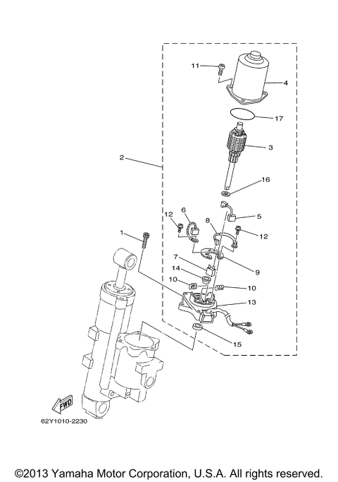 POWER TRIM TILT ASSY 2