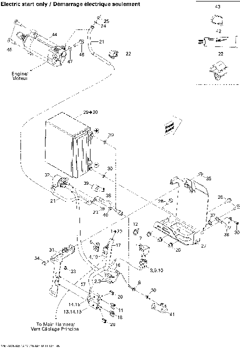10- Battery And Starter 800R PTEK