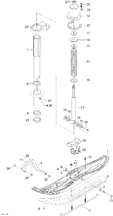 07- Front Suspension And Ski