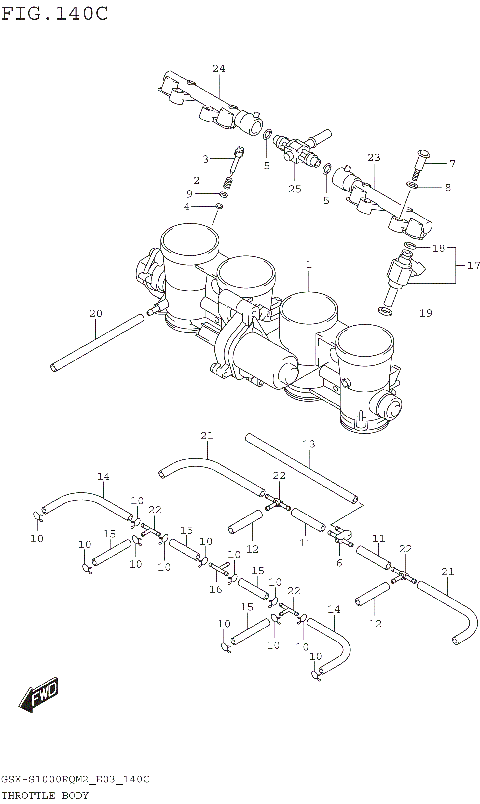 THROTTLE BODY (GSX-S1000RQM2_E33)