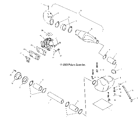 EXHAUST - W045402DA (4990599059A12)