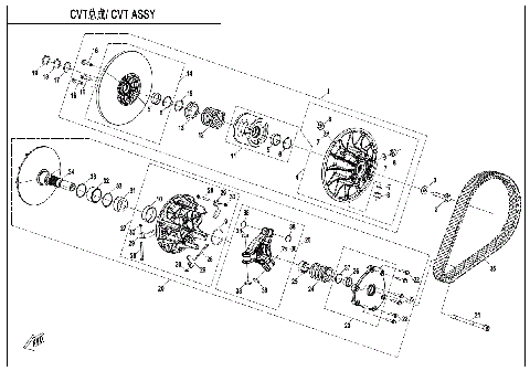 CVT ASSY AFTER BUILD DATE 11/3/24