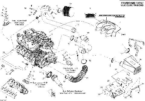 01- Engine And Air Intake Silencer