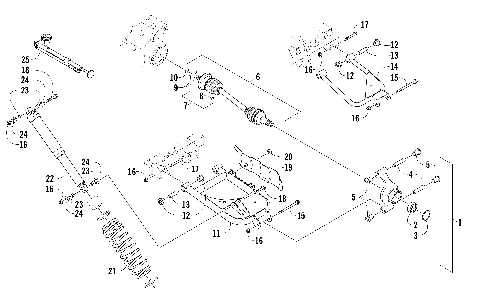 REAR SUSPENSION ASSEMBLY [301419]