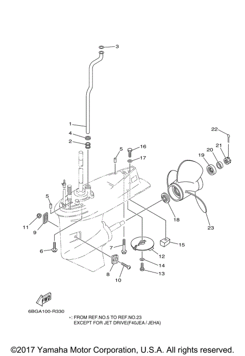 LOWER CASING DRIVE 2