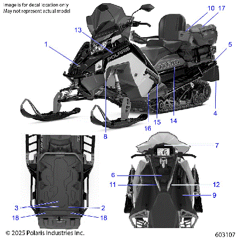 BODY, DECAL, ADVENTURE ULTIMATE - S26AJN9FSL/FSM (603107)