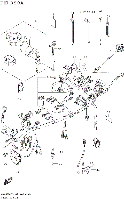 WIRING HARNESS (E33)