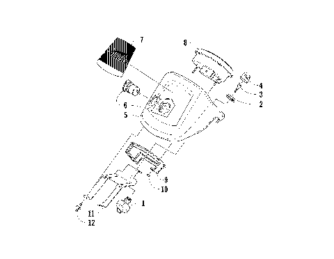 INSTRUMENT POD ASSEMBLY [96168]