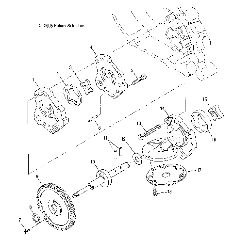 ENGINE, OIL PUMP - A07MH46AA/AZ (4999200059920005D12)