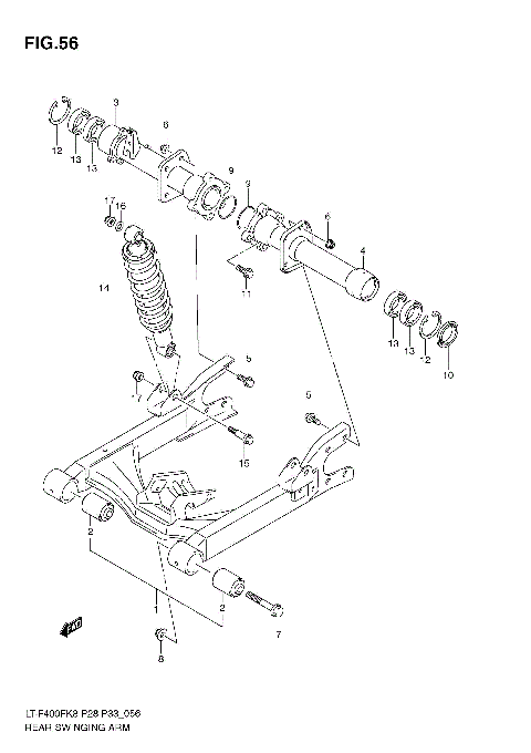 REAR SWINGINGARM
