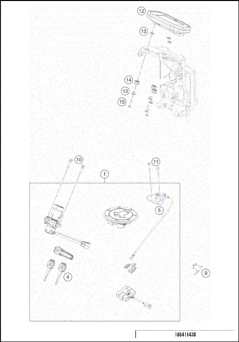 INSTRUMENTS / LOCK SYSTEM