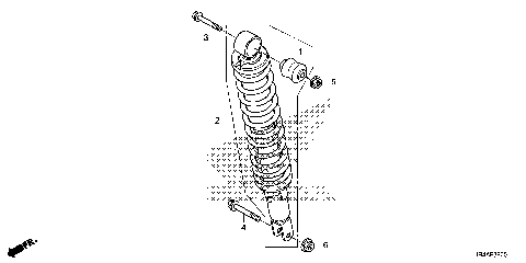 REAR SHOCK ABSORBER