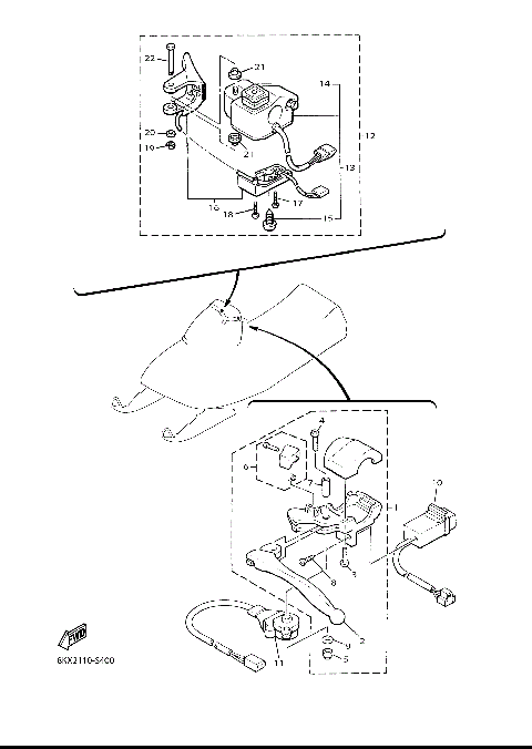 HANDLE SWITCH & LEVER [106366]