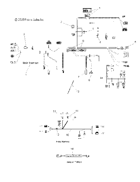 ELECTRICAL, WIRE HARNESS - S10PP7FSL/FEL (49SNOWELECT10TRBODGN)