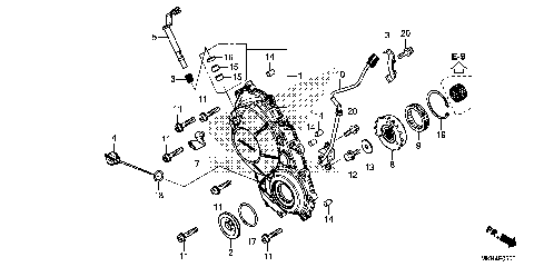 RIGHT CRANKCASE COVER