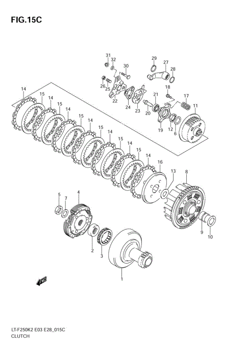 CLUTCH (MODEL K5/K6)