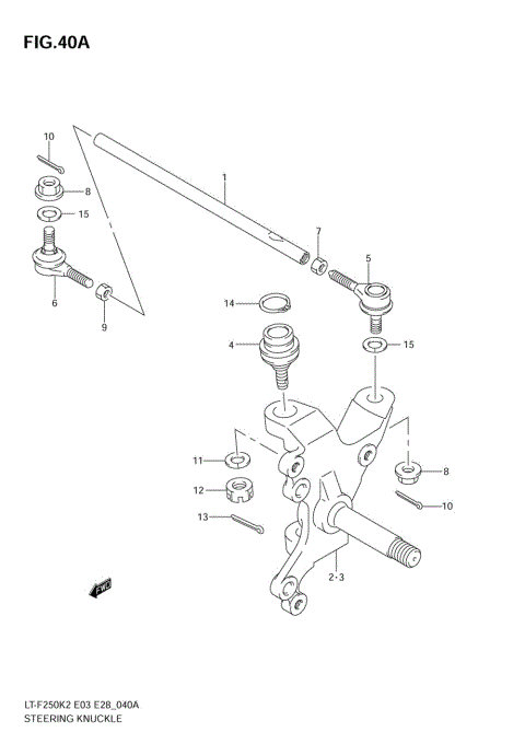 STEERING KNUCKLE (MODEL K4)