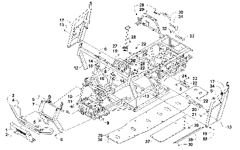 FRAME AND RELATED PARTS [300118]