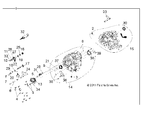 DRIVE TRAIN, MAIN GEARCASE - R12JT87AB/AD/AS/AW/9EAW (49RGRTRANS1332995)