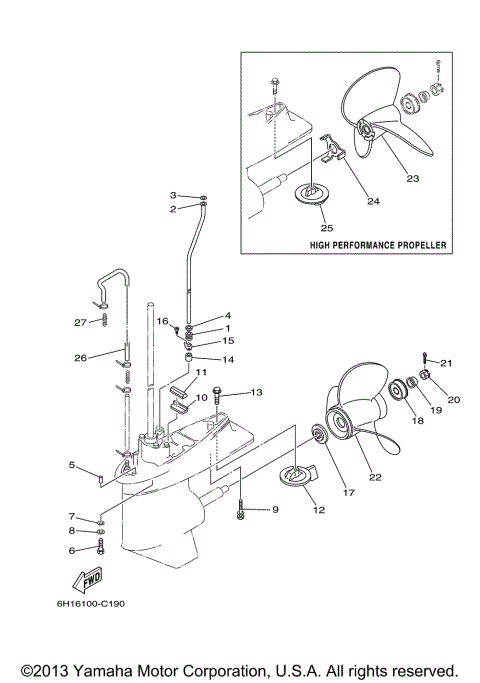 LOWER CASING & DRIVE 2