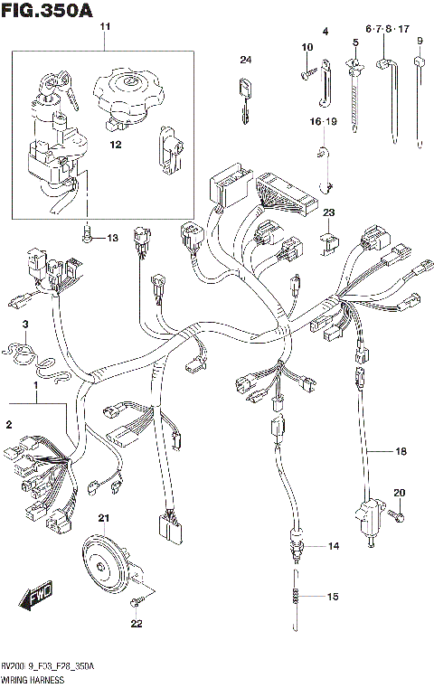 WIRING HARNESS (RV200L9 E03)