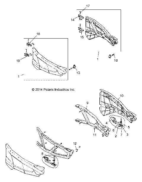 BODY, DOORS - Z16VDE99AF/AS (49RGRDOOR15RZR900)