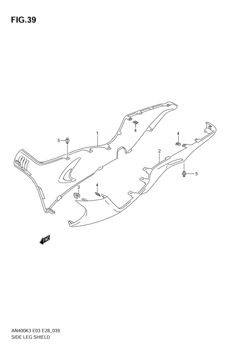 SIDE LEG SHIELD (MODEL K3)