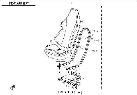 SEAT (BLACK & WHITE)